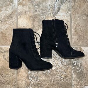 Black Ankle Boots Size 6.5